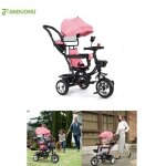 Tricycle enfant Évolutif - ohmg - 4 en 1 - rose - 3 roues - sécurisé et durable Tricycle enfant Évolutif - ohmg - 4 en 1 - rose - 3 roues - sécurisé et durable