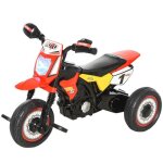 Homcom - tricycle - plastique - 71x40x51cm - rouge