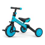 Tricycle - milly mally - optimus 3 - en - 1 - bleu - �ge 18 mois � 4 ans - acier