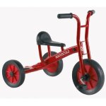Tricycle moyen 3 / 6 ans - majuscule - modèle medium - mixte - rouge et noir - a partir de 3 ans Tricycle moyen 3 / 6 ans - majuscule - modèle medium - mixte - rouge et noir - a partir de 3 ans