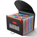 Mtevotx trieur document a4 classeur accordéon 24 compartiments avec couvercle pour fourniture bureau ... Mtevotx trieur document a4 classeur accordéon 24 compartiments avec couvercle pour fourniture bureau ...