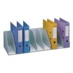 Trieurs verticaux paperflow - sparateurs fixes - vert - meuble de bureau