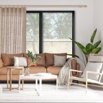 Tringle en bois � 28 cm en 1m50