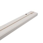 Tringle deco rail pvc blanc de 200 cm tout équipé (glisseurs emboutsarrêtvis chevilles cache vis) pour ... Tringle deco rail pvc blanc de 200 cm tout équipé (glisseurs emboutsarrêtvis chevilles cache vis) pour ...