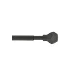 Tringle metal extensible mobois embout boule  facettes mtorite - 40  65 cm - 464001319