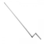 Manivelle complete �13 lg1200 (blanc ral9016)