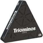 Triominos onyx dominos triangulaires et noirs jeu de strat�gie jeu de soci�t� bo�te m�tallique goliath ...