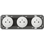 Prise multiple - legrand - dooxie - 16a - blanc - pr�t � poser