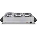 Tristar chauffe - plat pour buffet 200 w 42 l acier inoxydable argent�