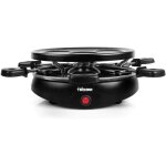 Tristar grill � raclette pour 6 personnes 800 w 29 cm noir