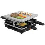 Tristar ra - 2745 appareil  raclette revtement anti - adhsif voyant lumineux 4 polons avec pierrade ...