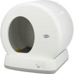 Trixie bac  litire automatique - auto - nettoyant - plastique - 53  555  52 cm - blanc