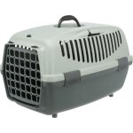 Trixie box de transport capri 1 - xs - 32 x 31 x 48 cm - anthraciten gris et vert - pour chien