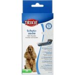Trixie chaussettes de protection en silicone - m : 8 cm - 35 cm - gris - pour chien Trixie chaussettes de protection en silicone - m : 8 cm - 35 cm - gris - pour chien