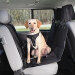 Trixie housse de banquette auto pour chiens 145x160 cm divisible noir