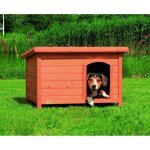 Trixie niche � toit plat natura pour chien