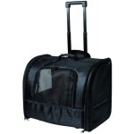 Trixie sac  roulettes pour chat et chien - noir - 45  41  31 cm
