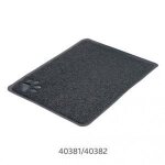 Tapis pour bac � liti�re - trixie - 40 x 60 cm - rectangulaire - anthracite - pvc