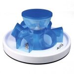 Distributeur de nourriture - trixie - tunnel feeder - 6 tubes - plastique - anti - drapant
