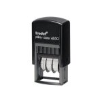 Trodat printy 4850 - l7 - tampon - bicolore (bleu rouge) - texte fixe date - 3. 8 mm - gebucht - 25 x ...