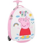 Trolley de cabine - safta - peppa pig ice cream - 16 pouces - rose clair / vert menthe - 4 roulettes ...