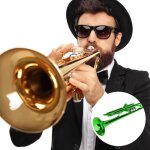 Trompette professionnelle - omabeta - laiton - son complet - piston en acier inoxydable - bouche amovible ... Trompette professionnelle - omabeta - laiton - son complet - piston en acier inoxydable - bouche amovible ...