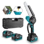 Tron�onneuse sans fil - yofidra - yofidra - 8 pouces - 2 batteries - moteur sans balais