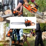 Trononneuse thermique b. livem - 58cc - 2600w - 7500rpm - 2 chanes