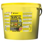 Tropical flocon de nourriture principale (doublure) pour tous les poissons décoratifs 1er pack (1 x 5 l) ... Tropical flocon de nourriture principale (doublure) pour tous les poissons décoratifs 1er pack (1 x 5 l) ...