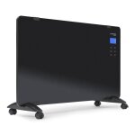 Trotec convecteur lectrique en verre design tch 2011 e - chauffage - 2000 watts - 2 allures - thermostat ...