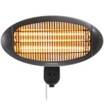 Radiateur infrarouge lectrique ir 2000 s - trotec - chauffage dextrieur - 3 niveaux