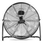 Ventilateur de sol - trotec - tvm 24 d - 3 vitesses - pivotable  135 - 124 watts