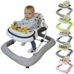 Trotteur bébé évolutif musical pliable réglable en hauteur - noir - monsieur bébé Trotteur bébé évolutif musical pliable réglable en hauteur - noir - monsieur bébé