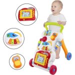 Trotteur bb musical pliable youpala - outad - apprentissage de la marche - effets sonores - blanc