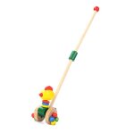 Trotteur en bois pour bébé - salalis - jouet de marche à pousser et à tirer - blanc - coloré - mixte Trotteur en bois pour bébé - salalis - jouet de marche à pousser et à tirer - blanc - coloré - mixte