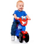 Trotteur moto bb - molto - my 1st molto cross star - 2 roues - bleu - a pdales