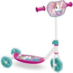 Trottinette 3 roues - mondo - licorne - rose