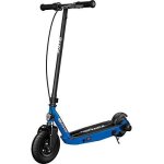 Trottinette lectrique razor powercore s85 - bleu - pneu avant 200mm - autonomie 35km