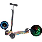 Trottinette enfant 3  12 ans hauteur rglable pattinette freestyle paliable avec 3 roues led clignotent ...