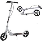Trottinette enfants adultes pliable guidon ajustable de 3 niveaux scooter portable en aluminium pour ... Trottinette enfants adultes pliable guidon ajustable de 3 niveaux scooter portable en aluminium pour ...