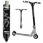 Trottinette freestyle - jdbug - ms118bmx - roues solides - barre bmx cool - alliage