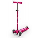 Trottinette maxi deluxe led rose
