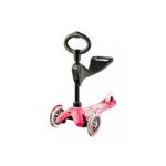 Trottinette - micro - mini micro deluxe - 3 roues - rose - pour enfant