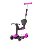 Trottinette - milly mally - little star 3 - en - 1 - rose - aluminium - 57x27x100cm - 24 mois - 50 kg ...