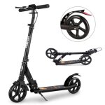Trottinette pliable en aluminium hauteur réglabledouble système dabsorption de choc & freinage pour adultes ... Trottinette pliable en aluminium hauteur réglabledouble système dabsorption de choc & freinage pour adultes ...