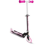 Trottinette pliable - stamp - skids control - plateau ergonomique - rose