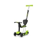 Trottinette pousse - pied 3 en 1 - milly mally - little star - vert - loisir - mixte Trottinette pousse - pied 3 en 1 - milly mally - little star - vert - loisir - mixte