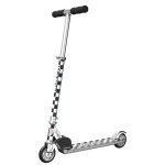 Trottinette razor a checked out special edition - noire / blanche - mixte - 2 roues - 3 ans et plus