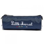 Trousse simple little marcel 1 compartiment 8878 / bleu