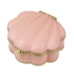 Boite  bijoux musicale - trousselier - sirne coquillage - rose - 13x13x45 cm - 3 ans et plus